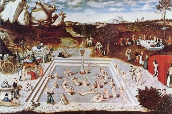 A fonte da juventude, de Lucas Cranach, o Velho - Metrópoles