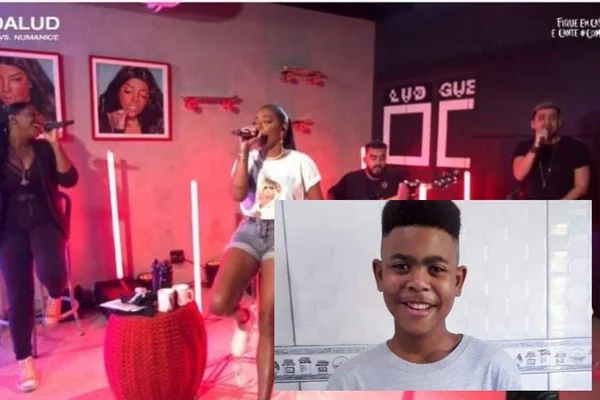 Ludmilla faz homenagem a João Pedro em live