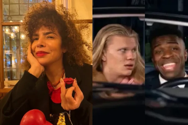 Vanessa da Mata detona memes com Vini Jr. e Haaland: “Mau gosto”