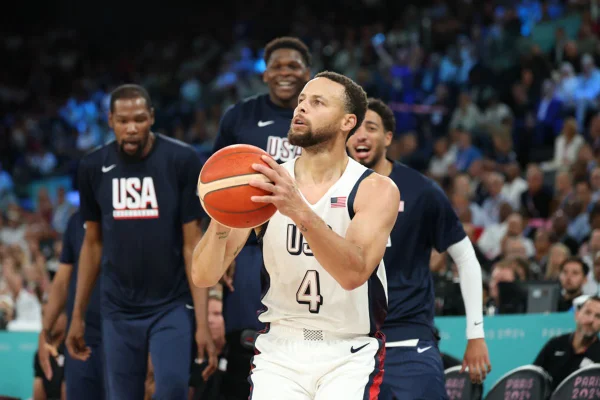 Imagem colorida de Stephen Curry