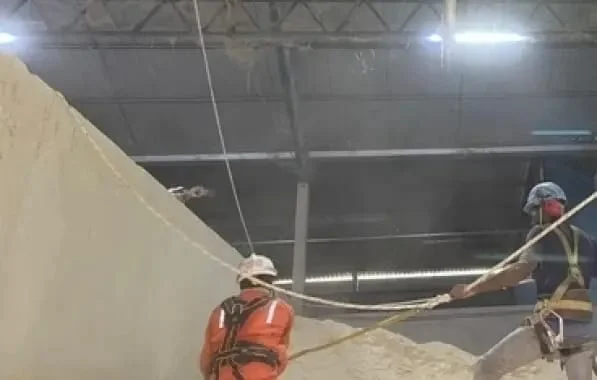 Trabalhador morre após ser sugado por máquina durante manutenção