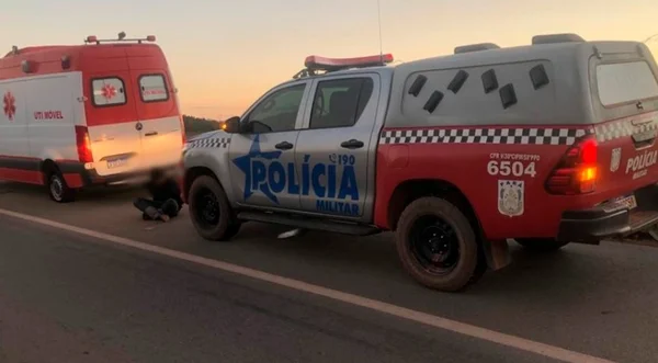 Preso após fugir de hospital e furtar ambulância