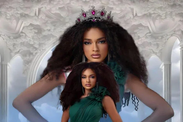 Imagem colorida da ganhadora do Miss Teen Brasil