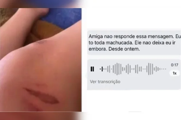 Mulher pede socorro por mensagem e homem é preso em MG: “Tô machucada”