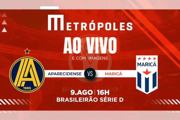 Série D: assista ao vivo e com imagens Aparecidense-GO x Maricá-RJ