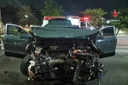 Como um dos carros ficou
