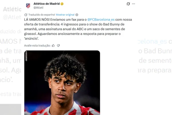 Atlético de Madrid provoca Barcelona após rumores por Julián Alvarez