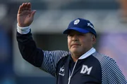 Diego Maradona, quando era técnico do Gimnasia y Esgrima La Plata Diego Maradona, quando era técnico do Gimnasia y Esgrima La Plata