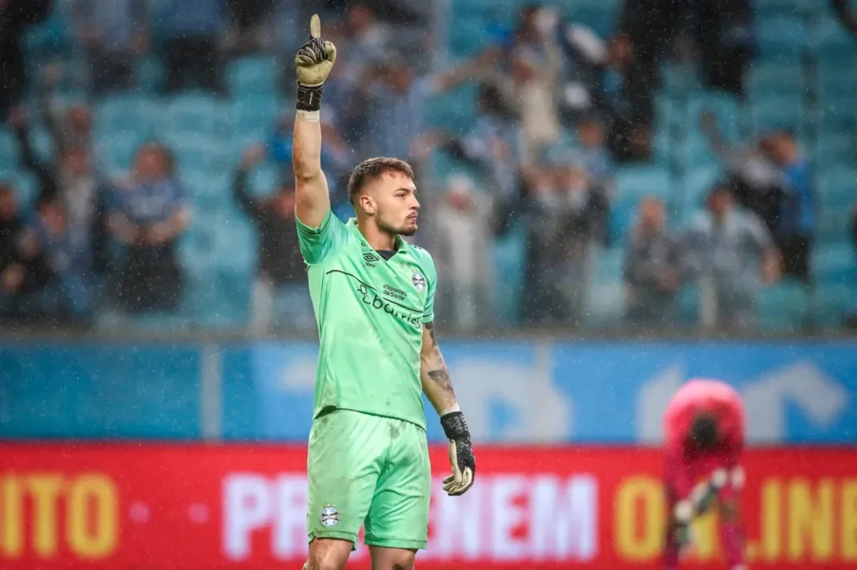 Gabriel Grando, goleiro do Grêmio Gabriel Grando, goleiro do Grêmio