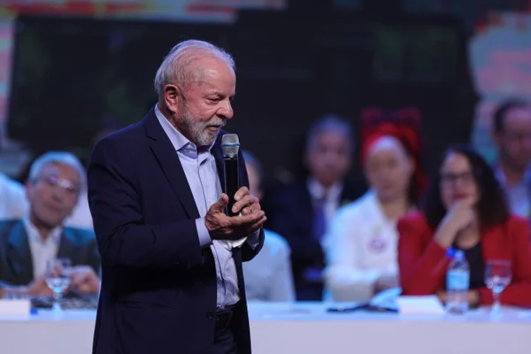 Presidente Lula discursa durante abertura do 16º Congresso do PCdoB, no Centro de Convenções Ulysses Guimarães METROPOLES