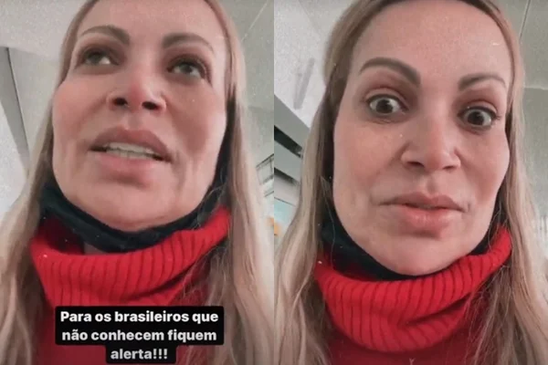 Solange Almeida, em stories gravados para o Instagram