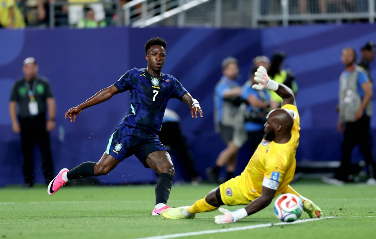 A Seleção Brasileira venceu o Haiti por 3 x 0 na Copa do Mundo A Seleção Brasileira venceu o Haiti por 3 x 0 na Copa do Mundo