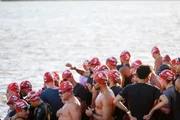 Concentração para início da prova Concentração para início da prova