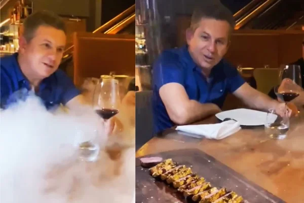 Mauro Mendes com carne de ouro