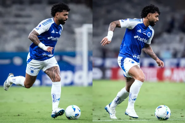 Foto colorida de Gabigol, do Cruzeiro - Metrópoles