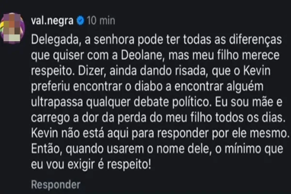 Mãe de MC Kevin detona delegada após fala sobre morte de cantor: “Respeito” - destaque galeria Mãe de MC Kevin detona delegada após fala sobre morte de cantor: “Respeito” - destaque galeria