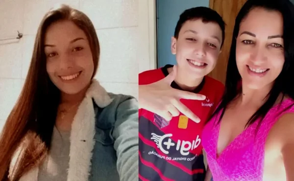 Na foto, família que morreu no acidente