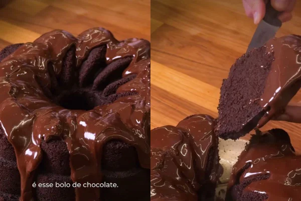 Segredos do bolo de chocolate perfeito: chef ensina técnica e receita