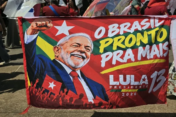 Ato de apoio a Lula na Esplanada 4
