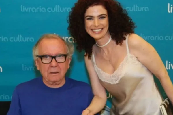 Foto colorida de Patricia Lucchesi e Washington Olivetto - Metrópoles