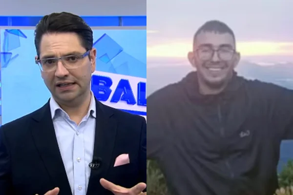 Guilherme Rivaroli, do Balanço Geral Curitiba, se desculpa por gafe no caso do desaparecimento de Roberto Farias