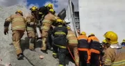 DF: caminhoneiro fica gravemente ferido após colidir em monte de brita - imagem 5 DF: caminhoneiro fica gravemente ferido após colidir em monte de brita - imagem 5