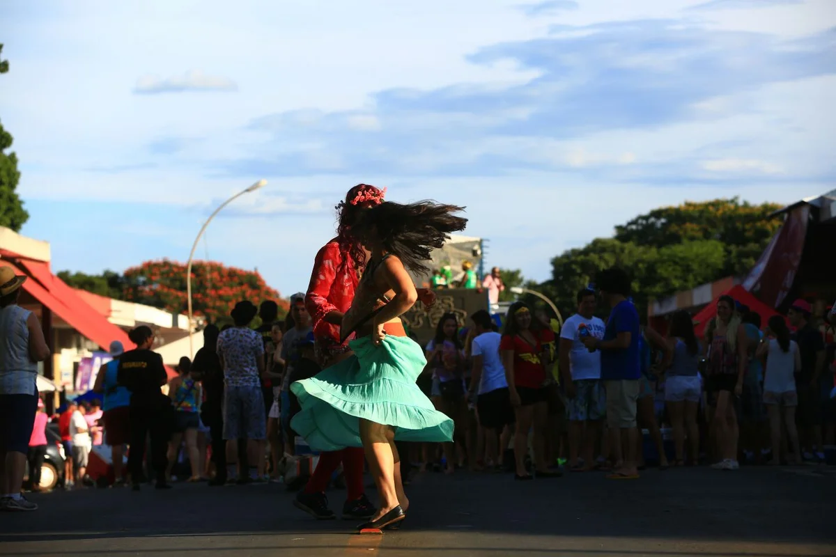Foliões tomam as ruas de Brasília no segundo dia de carnaval - imagem 3 Foliões tomam as ruas de Brasília no segundo dia de carnaval - imagem 3