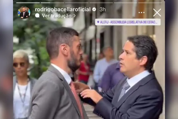Presidente da Alerj se aproxima de advogado que foi investigado pela Lava Jato