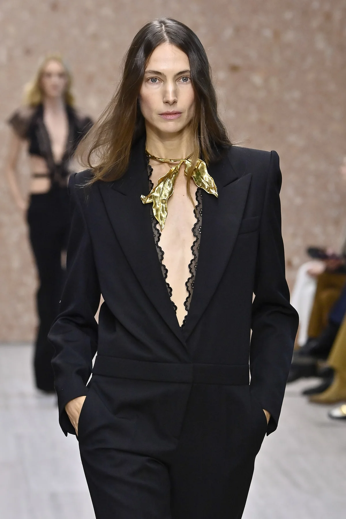 Acessórios no desfile da Chloé Acessórios no desfile da Chloé