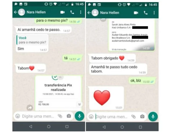 Advogada sofre golpe do PIX e transfere quase R$ 7 mil a estelionatário