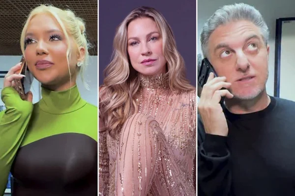 Virginia Fonseca, Luana Piovani e Luciano Huck