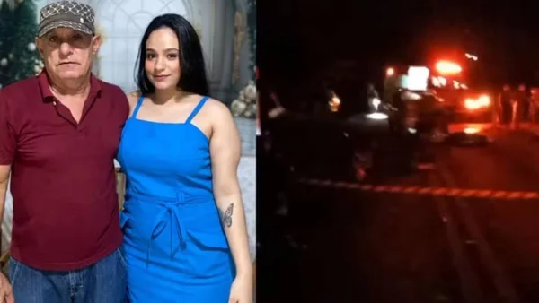 imagem colorida pai repórter descobre morte da filha ao chegar para cobrir acidente