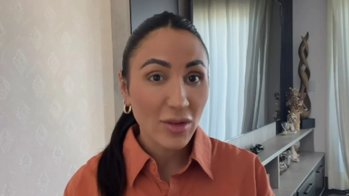 Dayanne Bezerra em publicação nas redes sociais Dayanne Bezerra em publicação nas redes sociais