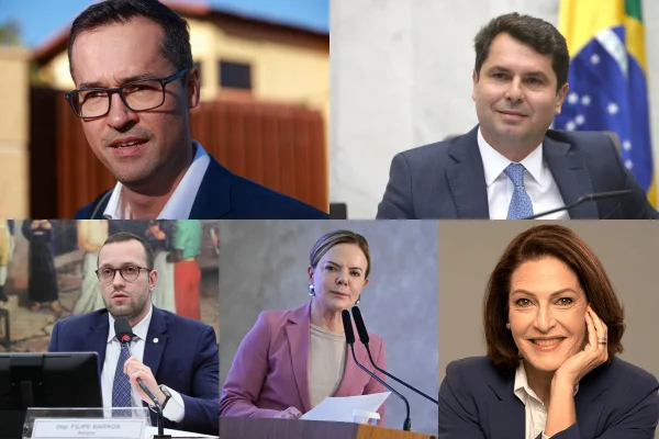 Deltan Dallagno, Alexandre Curi, Filipe Barros, Gleisi, Cristina Graeml