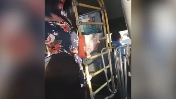 Mulher soco motorista onibus goias