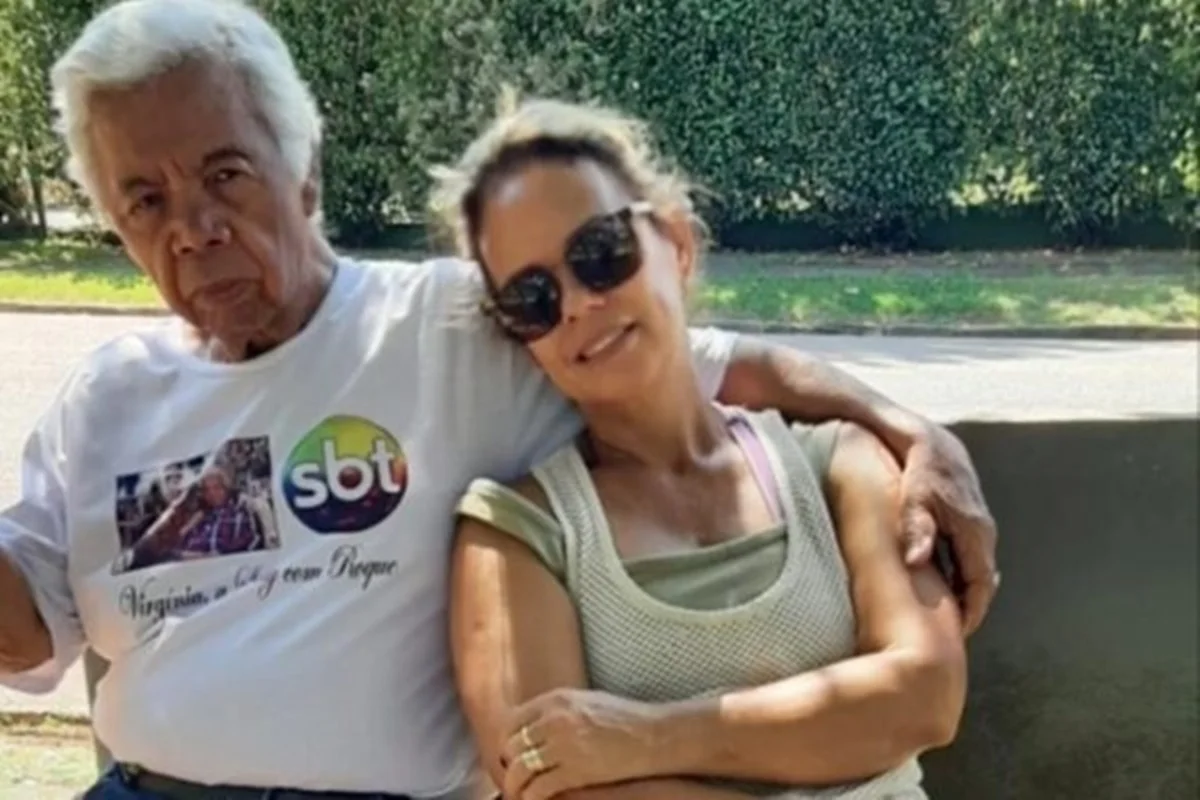 Roque e Janilda Nogueira posam para as redes sociais Roque e Janilda Nogueira posam para as redes sociais