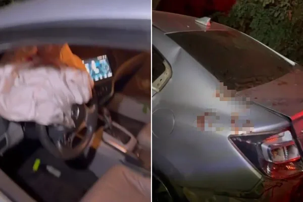 MG: motorista perde controle, mas vítimas sobrevivem a grave acidente