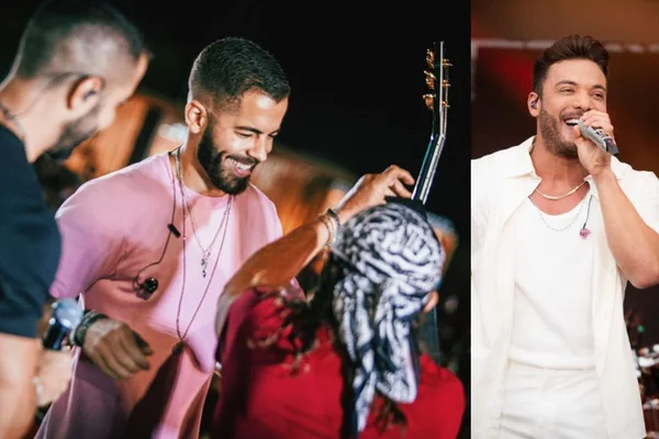 Safadão e Bell cantam hit de Rafa e Pipo Marques em encontro de trios