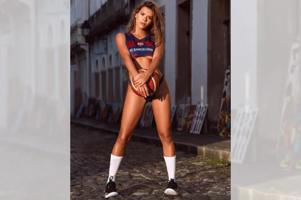 Capa da Playboy, lenço de Messi e ex de astro da NBA: conheça Luana Sandien