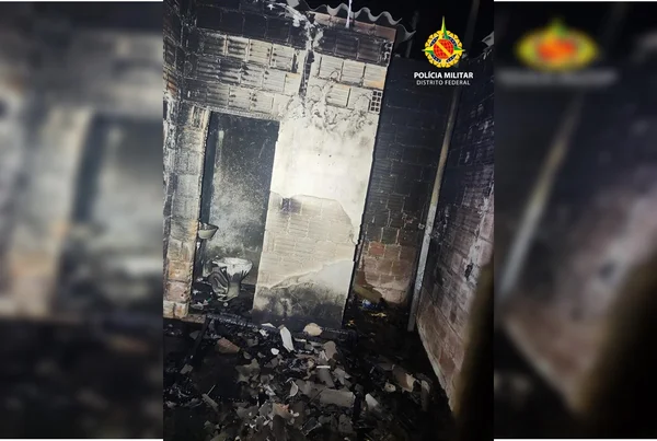 Homem agride ex-mulher e ateia fogo na casa dela por vingança no DF