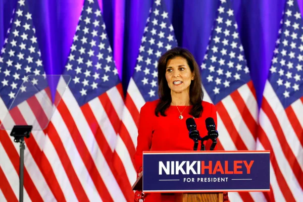 A candidata republicana Nikki Haley - Metrópoles