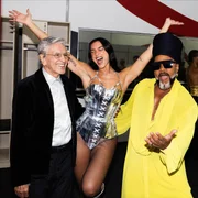 Caetano Veloso, Dua Lipa e Carlinhos Brown