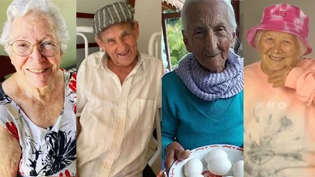 idosos no tiktok