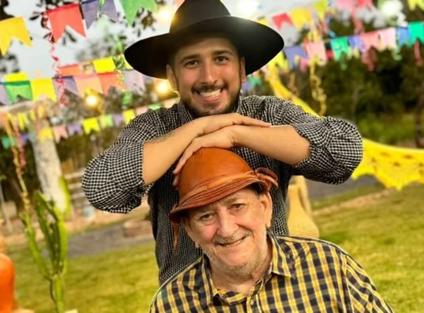 Pai de influencer Francisco Garcia é operado e tem parte do crânio guardada na barriga - Metrópoles