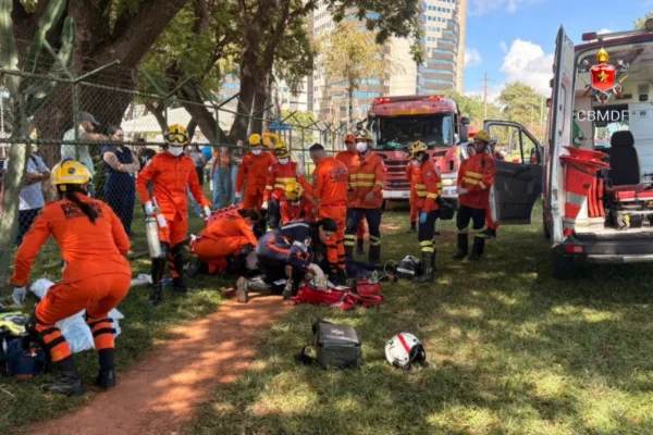 mulher sofre parada cardíaca na Asa Norte
