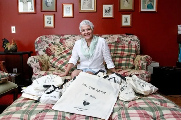 Marca “Ai que Saco!” de Ana Flávia Coelho ajuda organizar a bolsa
