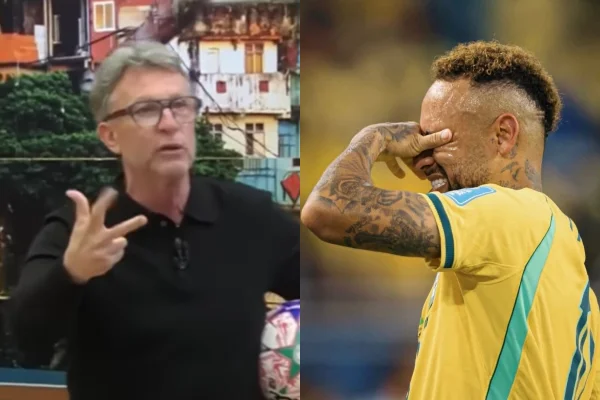 Craque Neto critica Neymar após choro em vestiário