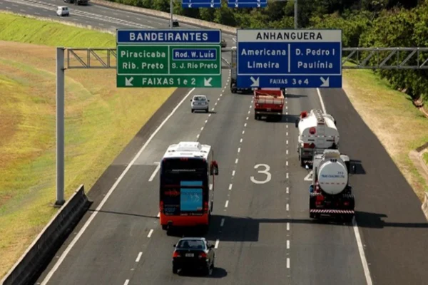Imagem de acesso para rodovias Anhanguera e Bandeirantes - Metrópoles