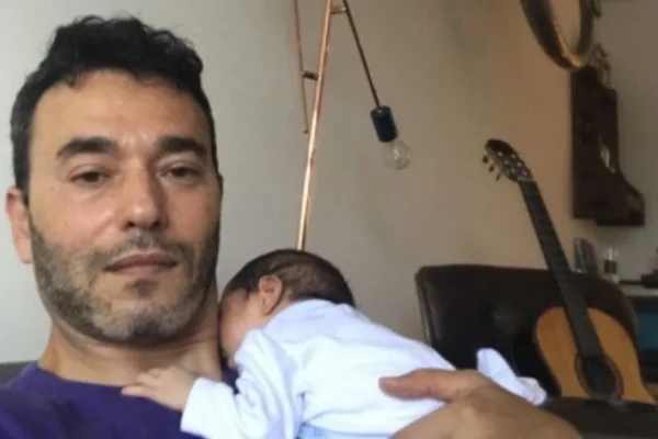 Andre rizek e filho pedro