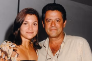 Flávia Alessandra e Marcos Paulo